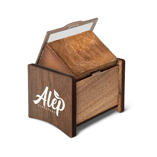 Alep 40% Laurel Soap – Wooden Display Edition